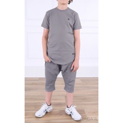 ENSEMBLE NAUTIK KID Gris Clair