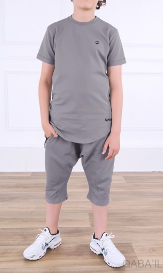 ENSEMBLE NAUTIK KID Gris Clair