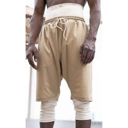 SAROUEL SWIM SHORT CAMEL