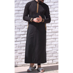 QAMIS LONG EMINENCE Noir/Or