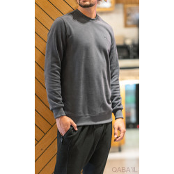 Pull Col Rond ANTHRACITE