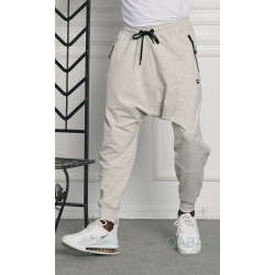 Sarouel Athletik Blanc chiné
