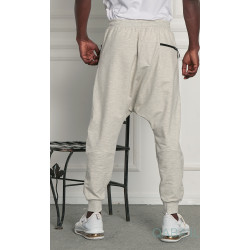 Sarouel Athletik Blanc chiné
