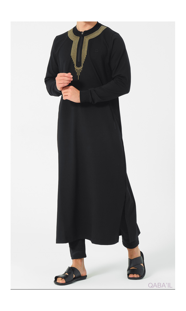 QAMIS LONG SHAM R24 NOIR