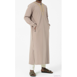 QAMIS LONG SHAM R24 TAUPE