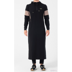 QAMIS LONG UNIK NOIR