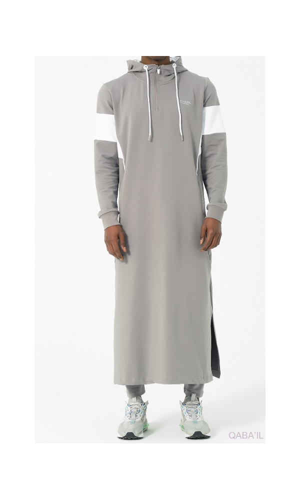 QAMIS LONG UNIK GRIS