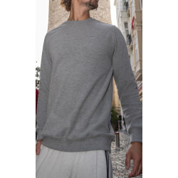 Pull Col ROND GRIS CLAIR