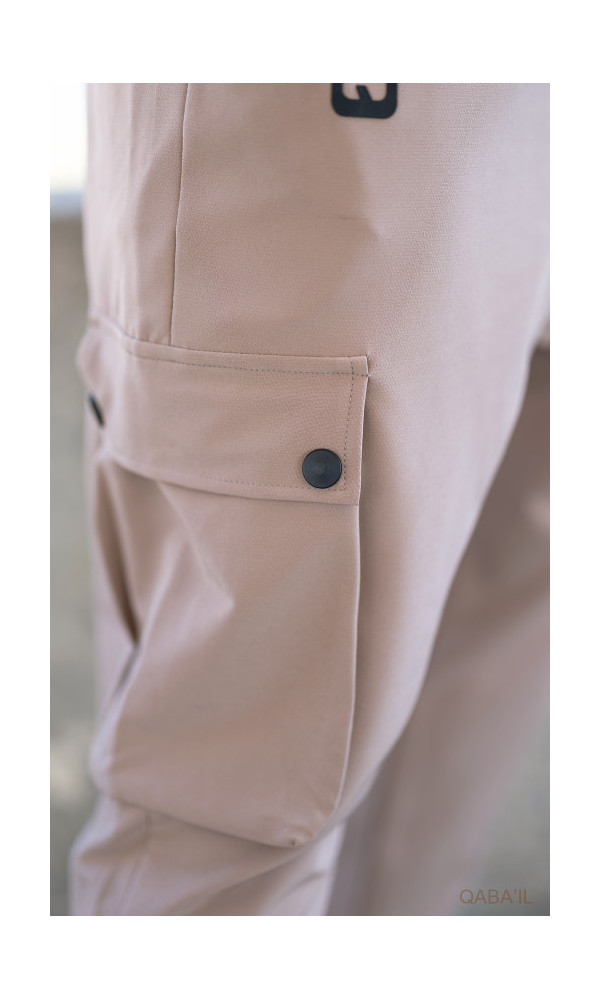 SAROUEL CARGO BOOTCAMP BEIGE