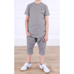 ENSEMBLE NAUTIK TEEN GRIS