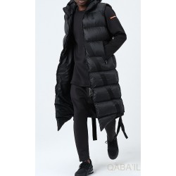DOUDOUNE LONGUE SANS MANCHE Noir