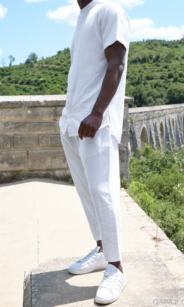 SAROUEL COTON CLASSIK (EFFET LIN) ECRU