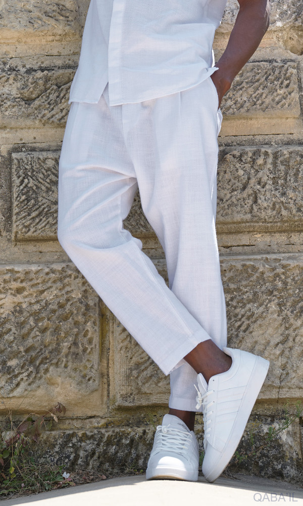 SAROUEL COTON CLASSIK (EFFET LIN) ECRU
