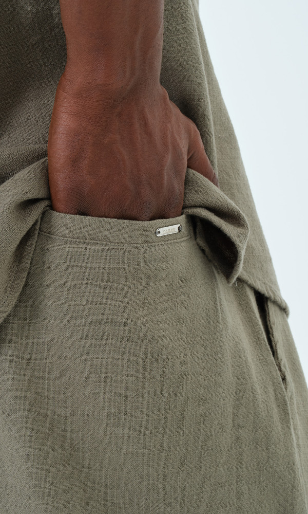 SAROUEL COTON CLASSIK (LIN) KAKI