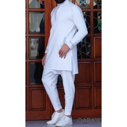 Qamis Court EMINENCE BLANC / ARGENT