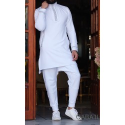 Qamis Court EMINENCE BLANC / ARGENT