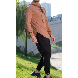 SWEAT ETNIZ RELIEF CAMEL