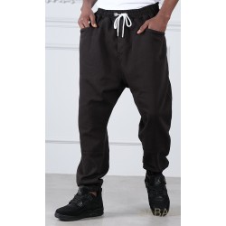 SAROUEL PANTS STRETCH Noir
