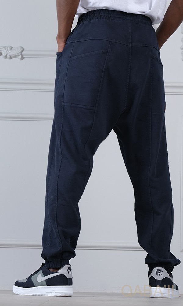 SAROUEL PANTS STRETCH BleuNuit