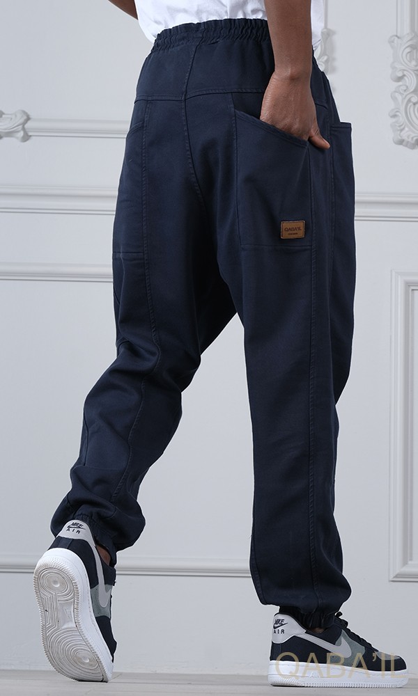 SAROUEL PANTS STRETCH BleuNuit