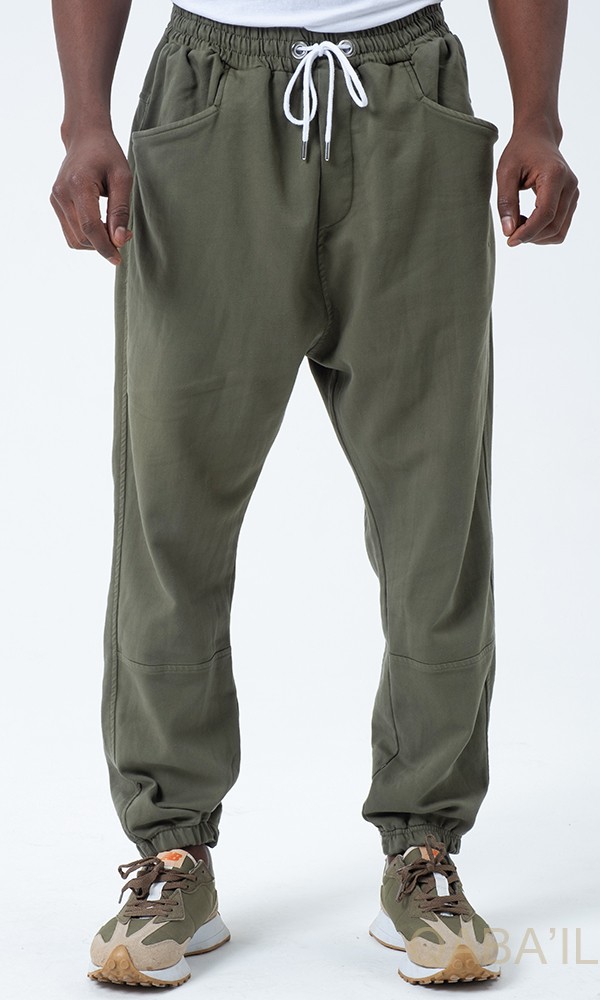 SAROUEL PANTS STRETCH KakiClair