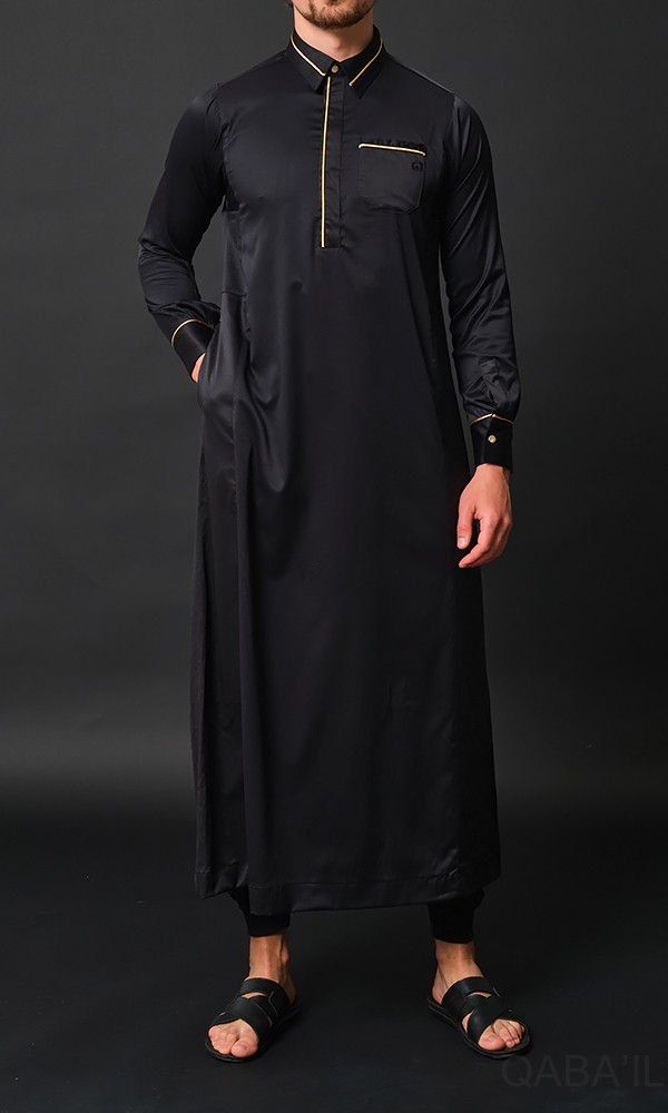 QAMIS SULTAN  "Gamme Premium" Noir