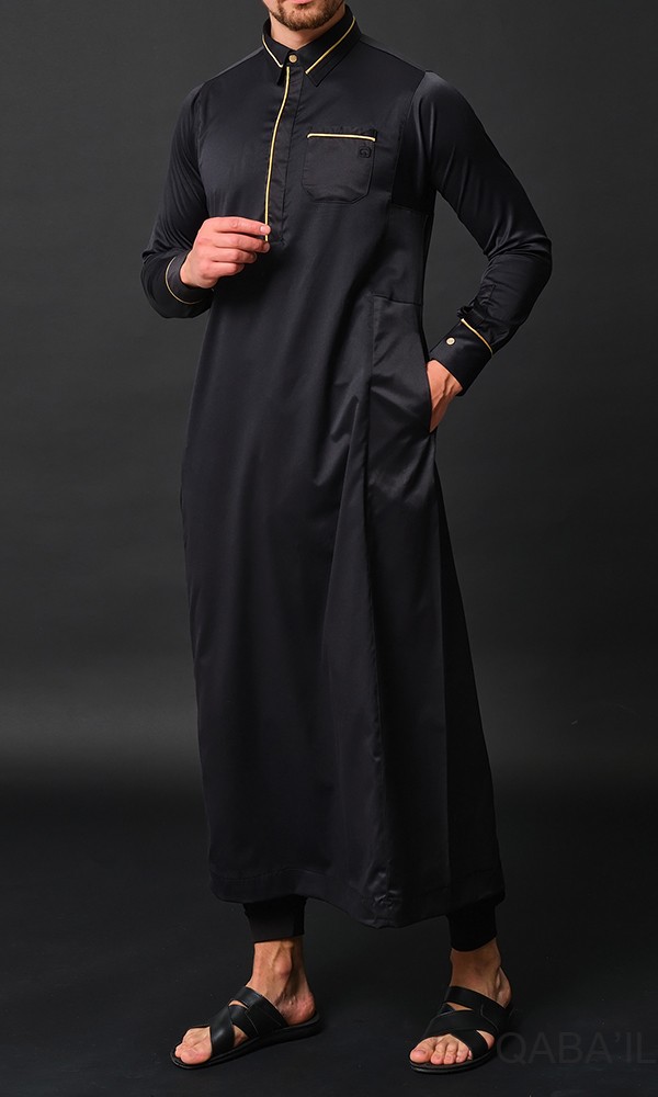 QAMIS SULTAN  "Gamme Premium" Noir