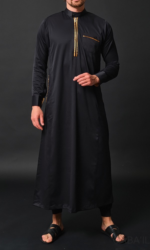 QAMIS SULTAN  "Gamme Premium" Noir