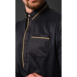 QAMIS SULTAN  "Gamme Premium" Noir