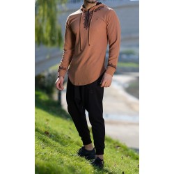 SWEAT ETNIZ RELIEF CAMEL