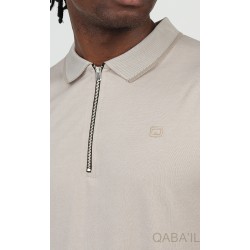 POLO ZIP UP Beige